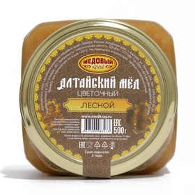 Мёд алтайский лесной, натуральный цветочный, 500 г от Сима-ленд