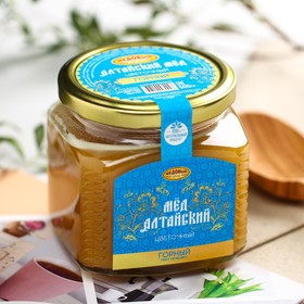 Мёд алтайский горный, натуральный цветочный, 500 г от Сима-ленд