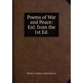 

Книга Poems of War and Peace: Enl. from the 1st Ed.