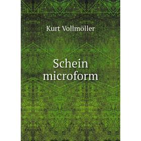 

Книга Schein microform