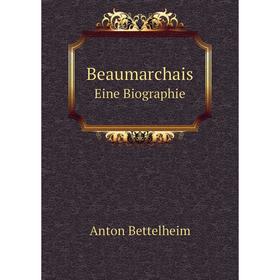 

Книга Beaumarchais Eine Biographie