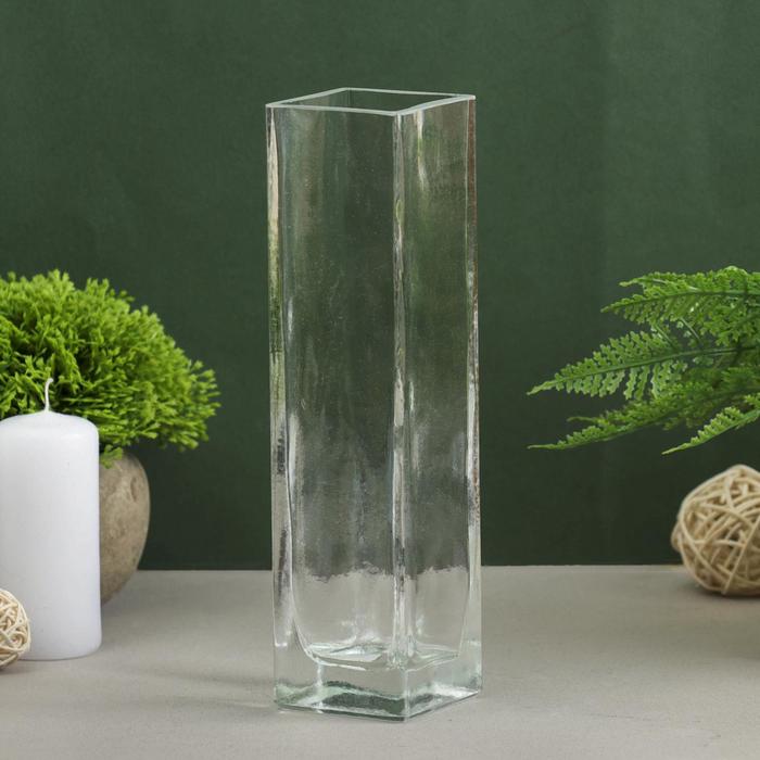 Ваза Олень 21х5,5х5,5см, 0,32л прозрачная ваза олень 22 см