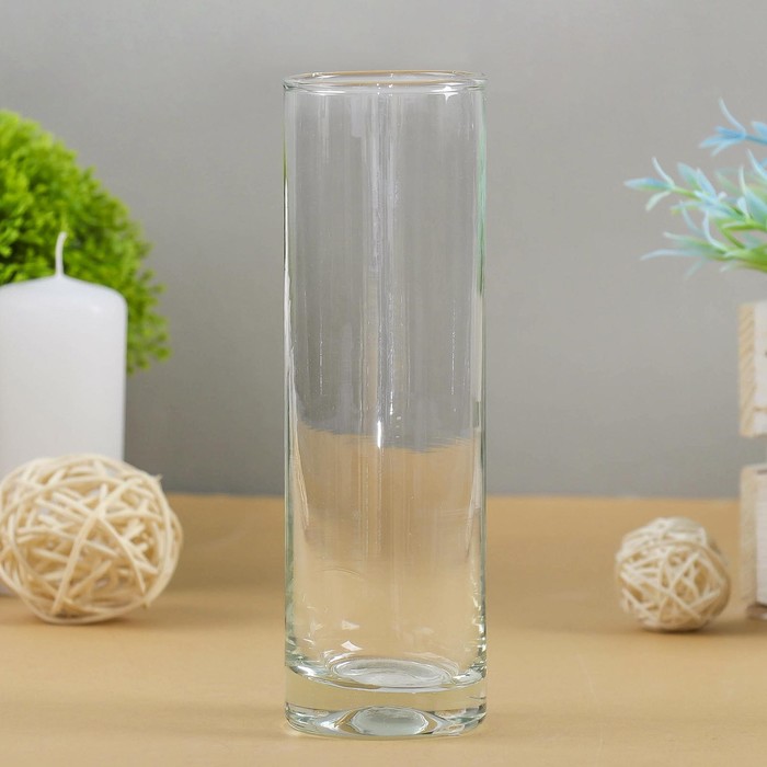 Ваза Цилиндр 16х5см, 0,2л прозрачная ваза цилиндр 4