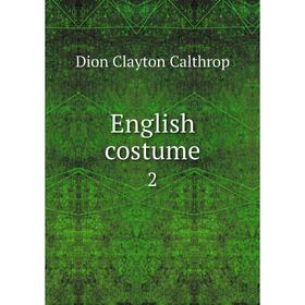 

Книга English costume 2