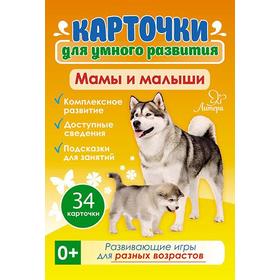 

Карточки для умного развития. Мамы и малыши 0+. 34 карточки. Бойченко Т. И.