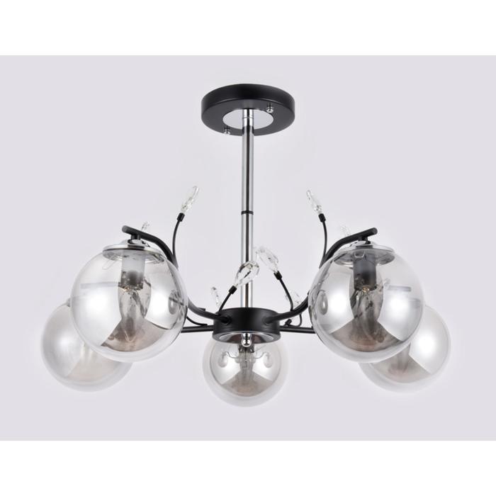 

Люстра Ambrella light Traditional, 5x40Вт E14, цвет хром