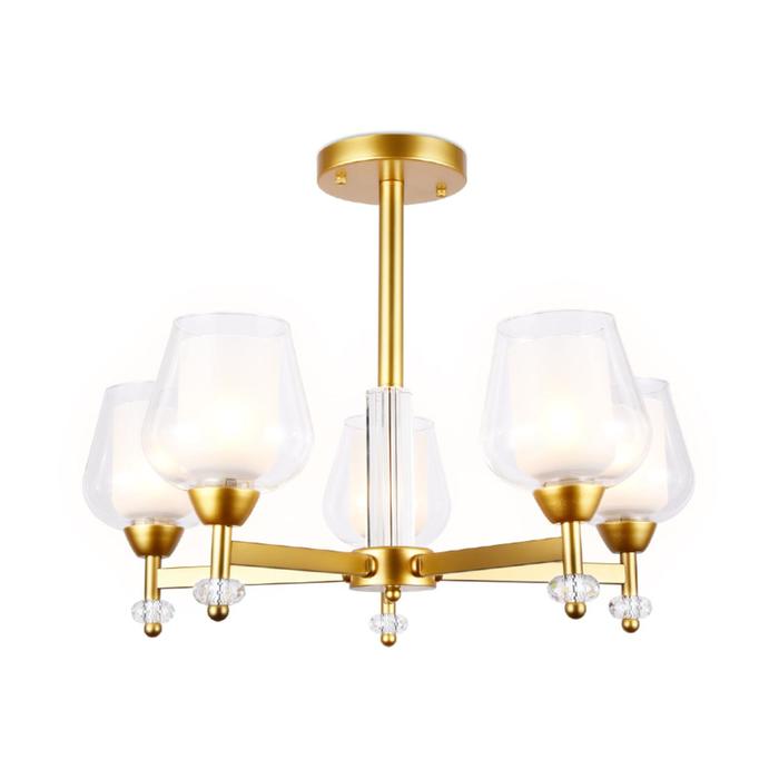 

Люстра Ambrella light Traditional, 5x40Вт E27, цвет золото
