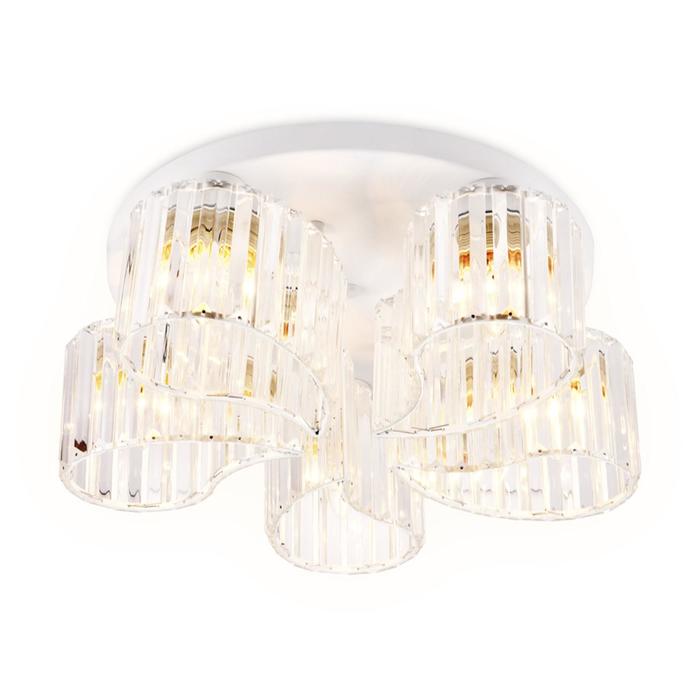 

Люстра Ambrella light Traditional, 5x40Вт E27, цвет белый