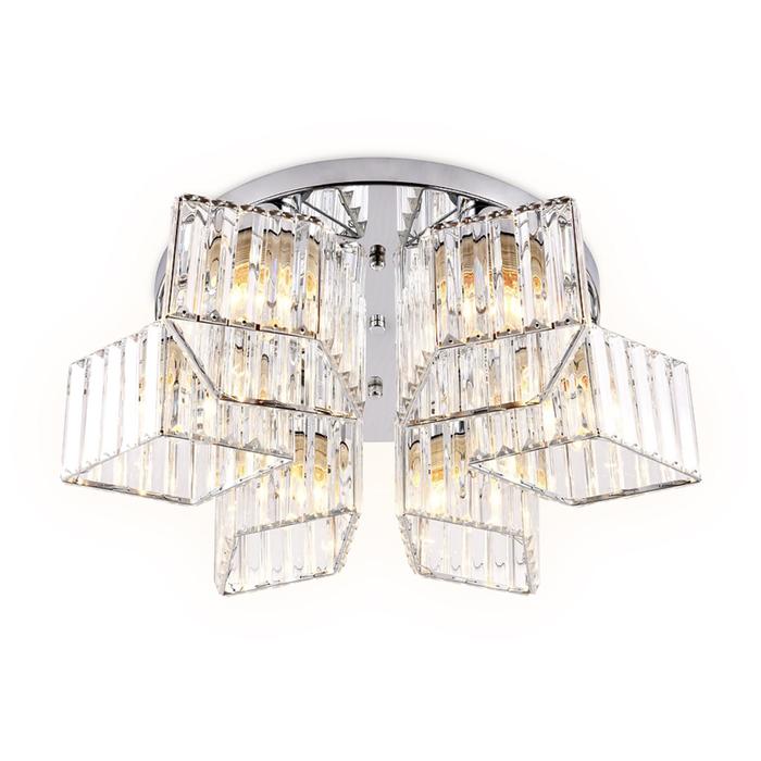 

Люстра Ambrella light Traditional, 6x40Вт E27, цвет хром