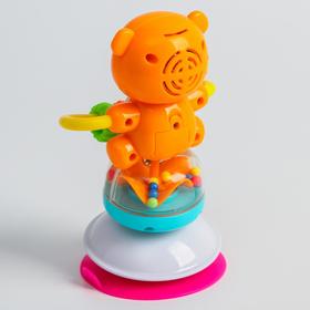 

Развивающая игрушка «Лучший друг. Мишка», на присоске с музыкой, 16 см