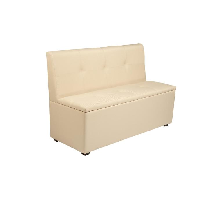 

Кухонный диван "Юлия-1,2" 1200х830х550, рогожка CREAM