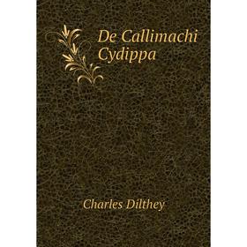 

Книга De Callimachi Cydippa