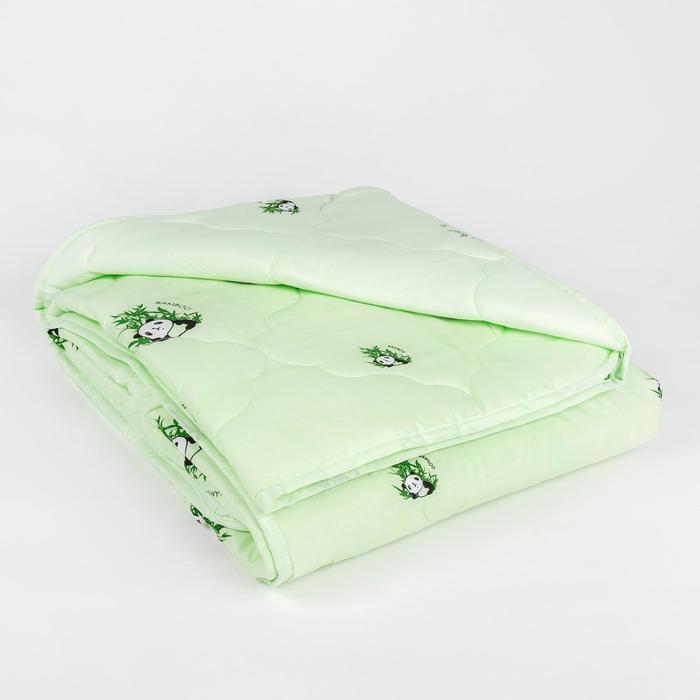 Одеяло облегчённое Адамас Бамбук, размер 140х205 ± 5 см, 200гр/м2, чехол п/э одеяло всесезонное адамас бамбук размер 140х205 ± 5 см 300гр м2 чехол п э