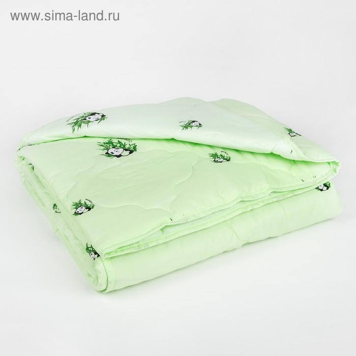 фото Одеяло облегчённое адамас "бамбук", размер 172х205 ± 5 см, 200гр/м2, чехол п/э
