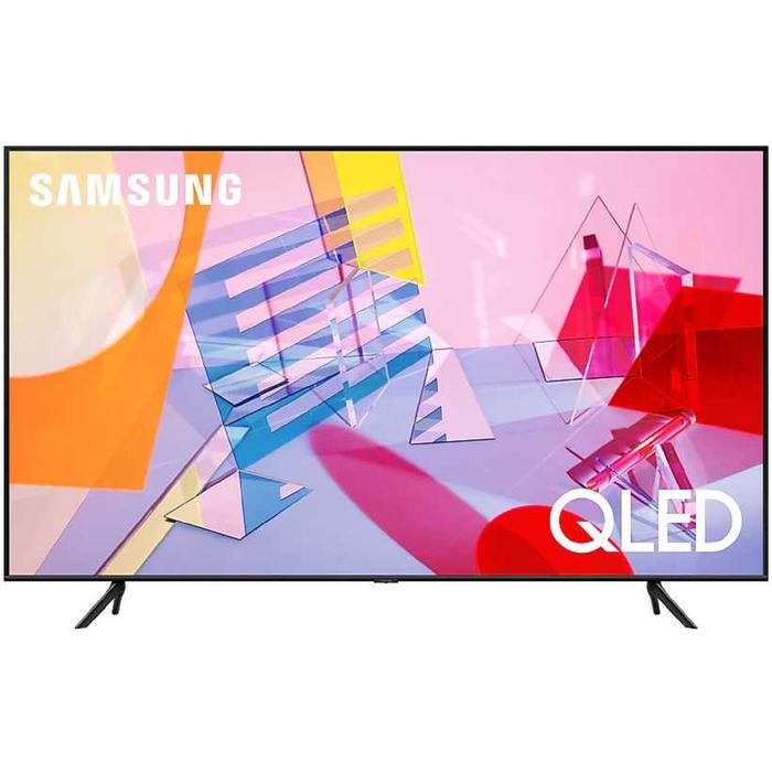 фото Телевизор samsung qe50q60tauxru q, 50", 4k, dvb-t2/c/s2, 3xhdmi, 2xusb, smarttv, черный