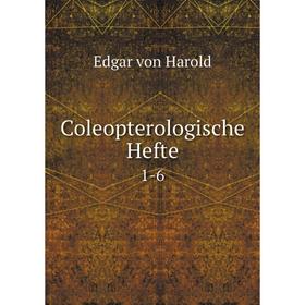 

Книга Coleopterologische Hefte 1-6