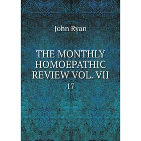 

Книга THE MONTHLY HOMOEPATHIC REVIEW VOL. VII 17