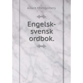 

Книга Engelsk-svensk ordbok.
