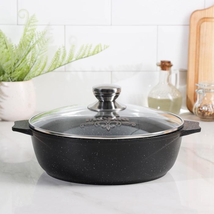 

Жаровня Гранит black, 3 л