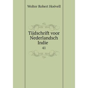 

Книга Tijdschrift voor Nederlandsch Indië 41