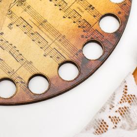 

Заготовка для вязания "Круг. Музыкальная пауза" 10 см