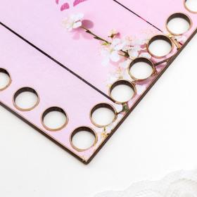 

Заготовка для вязания "Прямоугольник. 8 марта" 20х10 см