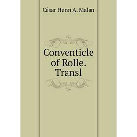 

Книга Conventicle of Rolle. Transl