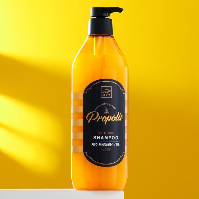 Шампунь для волос Mise En Scene Jeju Propolis, питательный, 780 мл
