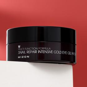 

Патчи под глаза MIZON Gold Eye Gel Patch гидрогелевые с муцином улитки, 60 шт.
