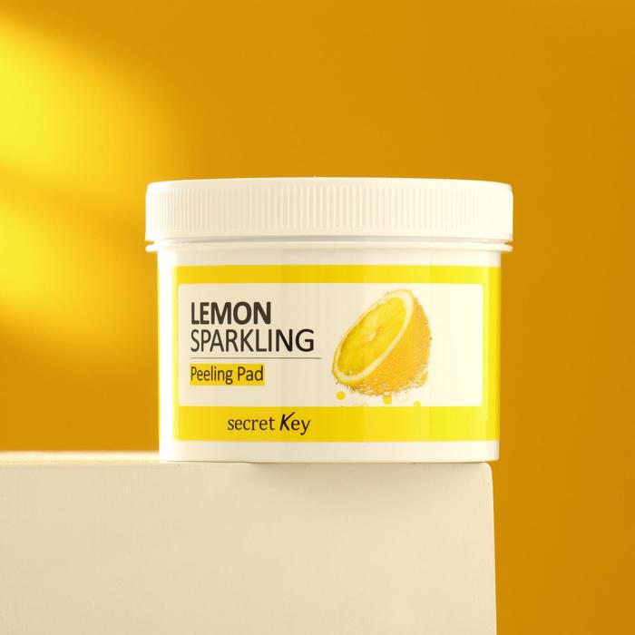 

Пилинг-диски для лица Secret Key Lemon Sparkling с экстрактом лимона, 70 шт.