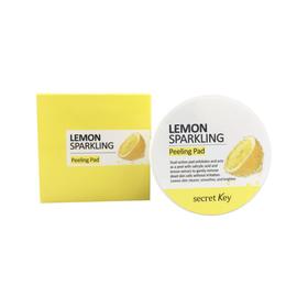 Пилинг-диски для лица Secret Key Lemon Sparkling с экстрактом лимона, 70 шт.