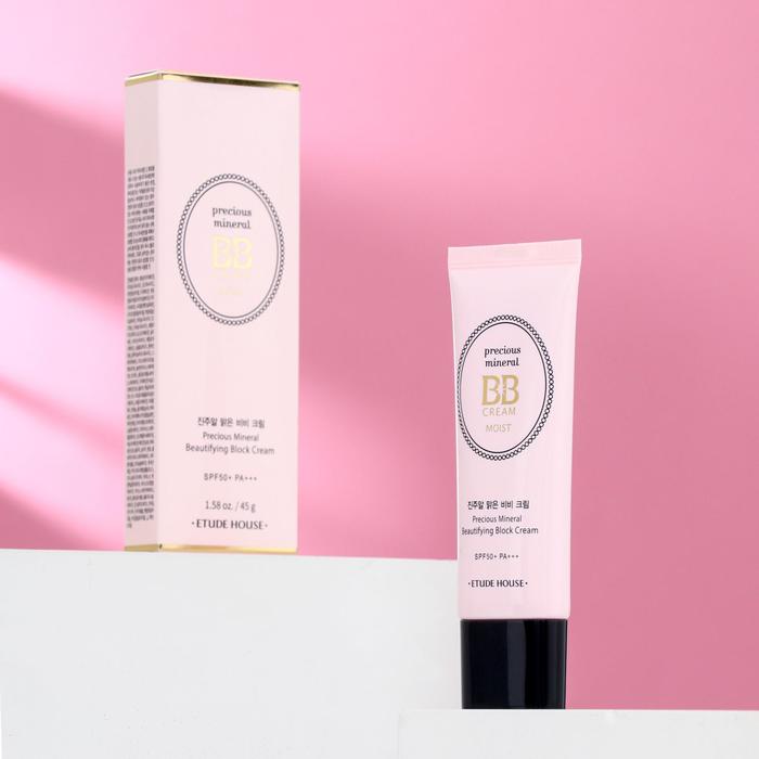 

BB-крем Etude House Precious Mineral BB Cream, оттенок Beige SPF 50+/PA+++, 45 г