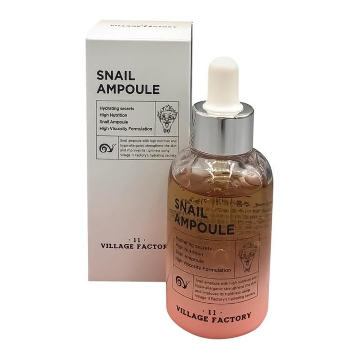

Сыворотка для лица VILLAGE 11 FACTORY с муцином улитки Snail, 50 мл