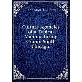 

Книга Culture Agencies of a Typical Manufacturing Group: South Chicago.