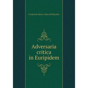 

Книга Adversaria critica in Euripidem