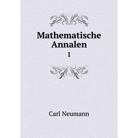 

Книга Mathematische Annalen 1