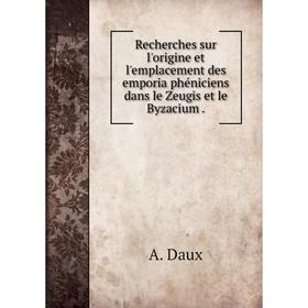 

Книга Recherches sur l'origine et l'emplacement des emporia phéniciens dans le Zeugis et le Byzacium.