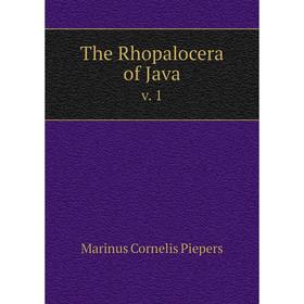 

Книга The Rhopalocera of Java v. 1