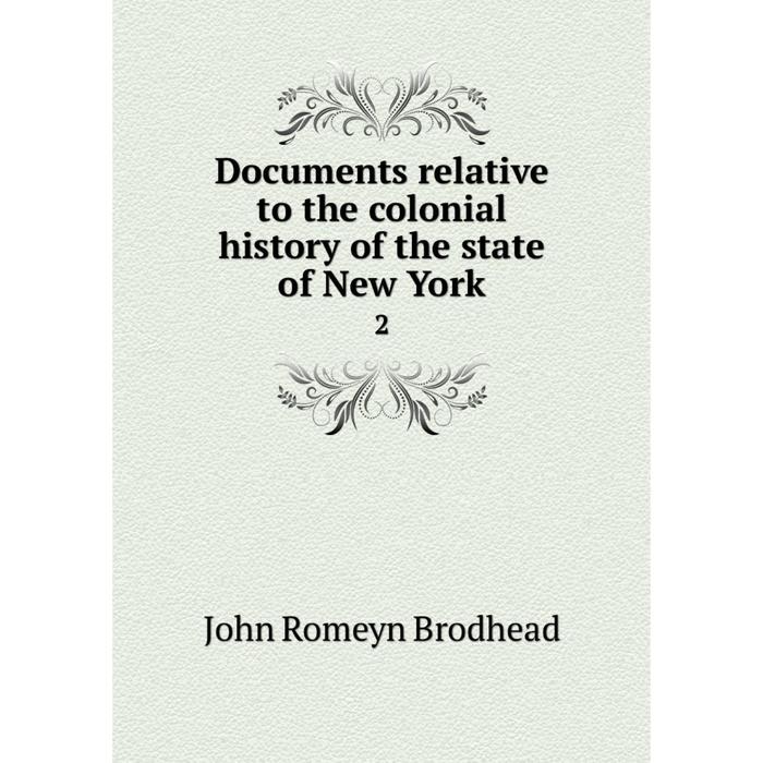 фото Книга documents relative to the colonial history of the state of new york 2 nobel press