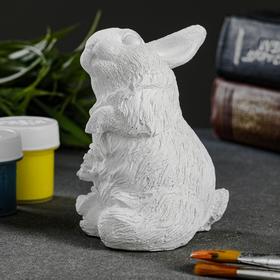 

Фигура под роспись "Зайка" 10х7х7см