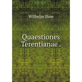 

Книга Quaestiones Terentianae.