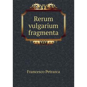 

Книга Rerum vulgarium fragmenta