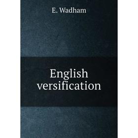 

Книга English versification
