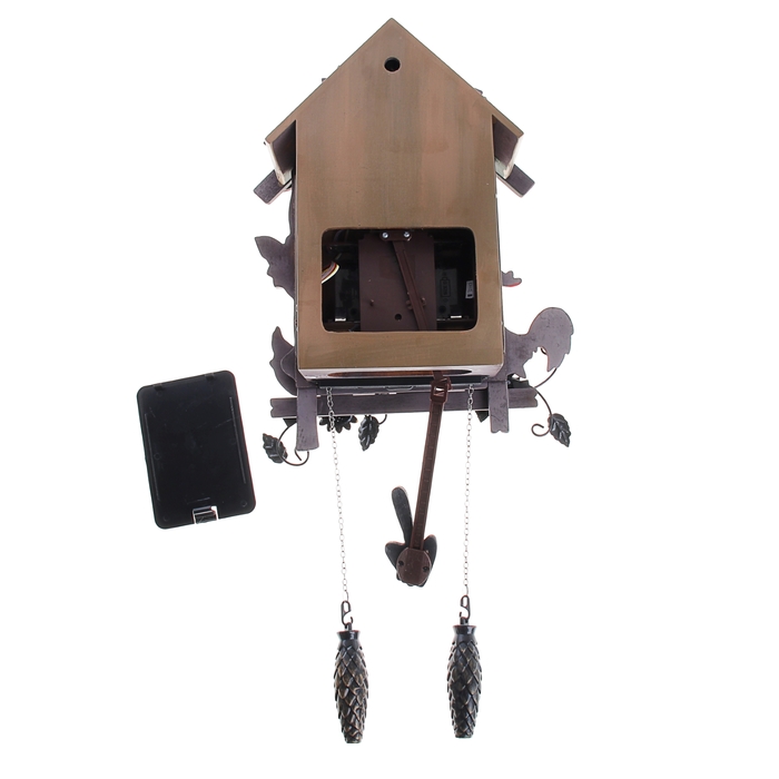 Часы настенные с кукушкой "Птичий двор"