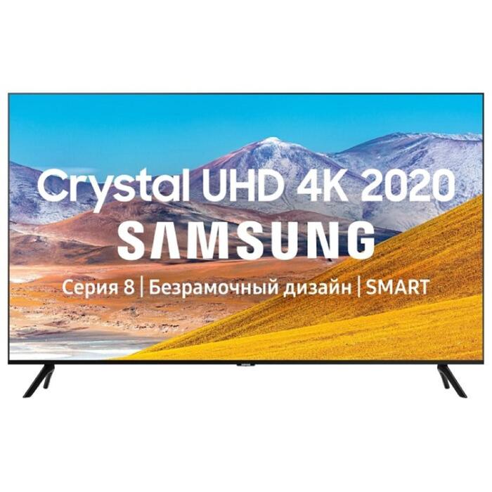 фото Телевизор samsung ue43tu8000uxru, 43", 2160p, dvb-t2/s/s2, 3xhdmi, 2xusb, smarttv, черный