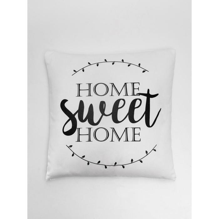 

Подушка декоративная Sweet home, размер 40х40 см