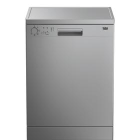 

Посудомоечная машина Beko DFN05310S, класс А, 15 комплектов, 5 программ, 60 см, серебристая