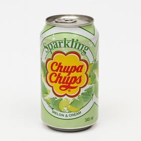 Газированный напиток Chupa Chups «‎Дыня крем»‎, 345 мл