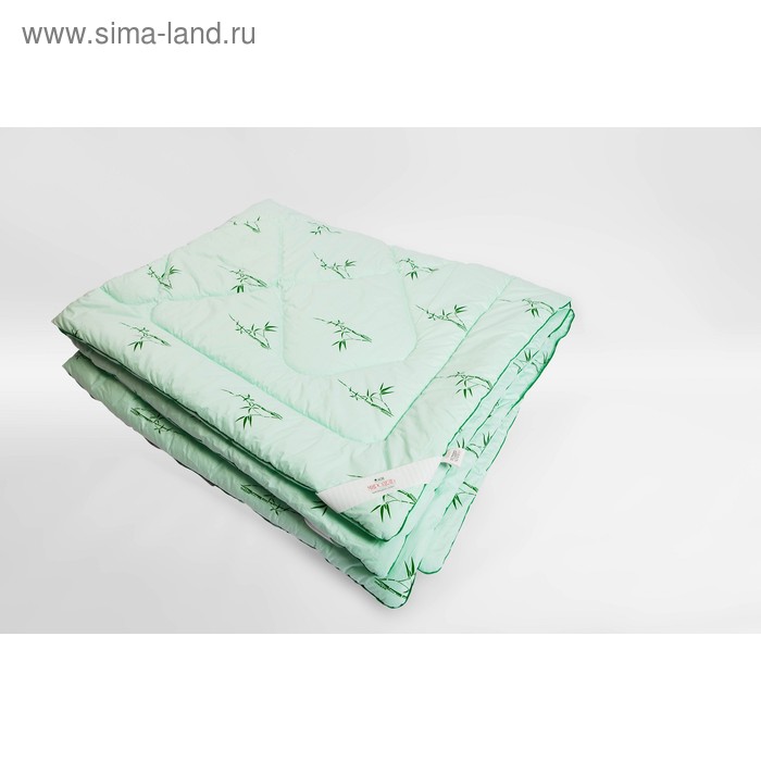 Одеяло Миродель всесезонное, бамбуковое волокно, 175*205 ± 5 см, микрофибра, 200 г/м2