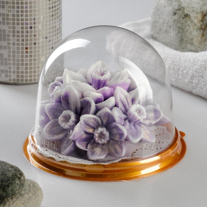 

Фигурное мыло "Букет в куполе №2" 130гр